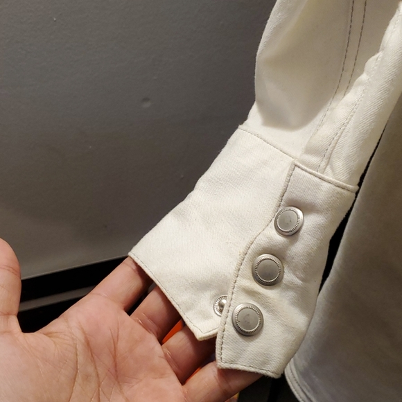 Free People White demin dress - Picture 8 of 12